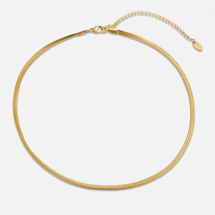 Collier doré Sarya s chaîne serpent