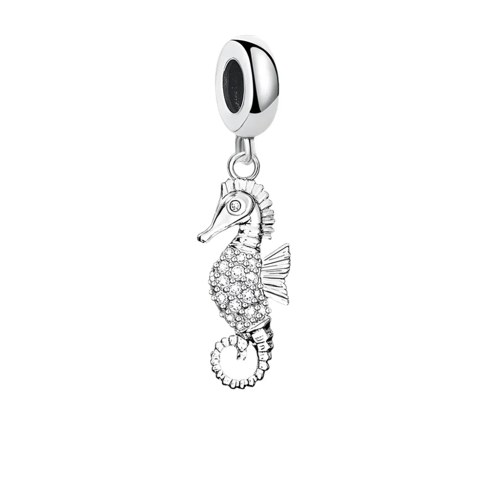 Charm pendant Hippocampe - Maison Perle
