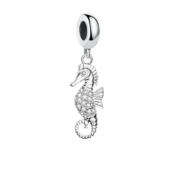 Charm pendant Hippocampe - Maison Perle