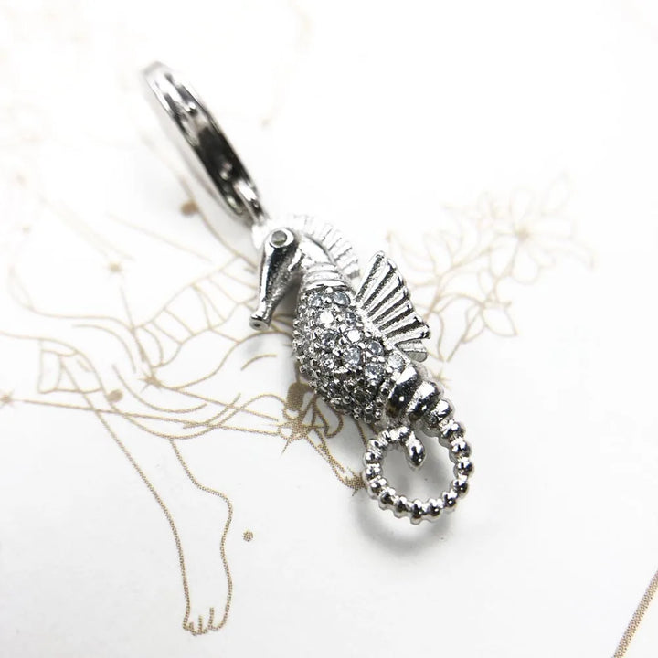 Charm pendant Hippocampe - Maison Perle