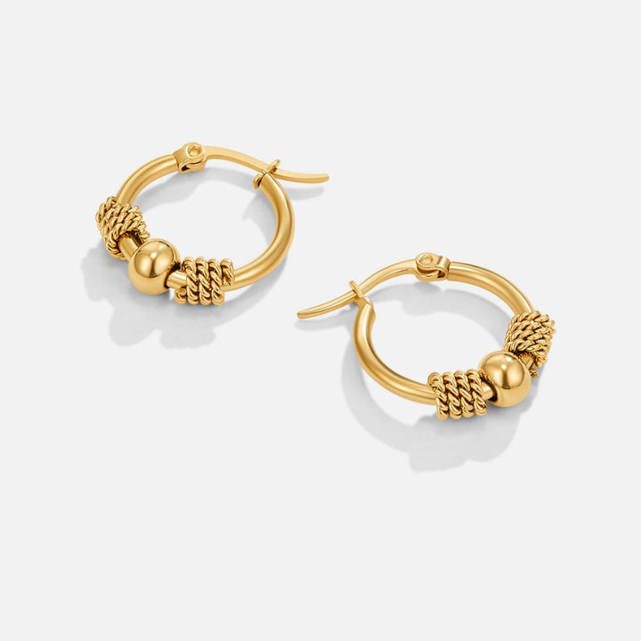 Boucles d’oreilles dorées Selena
