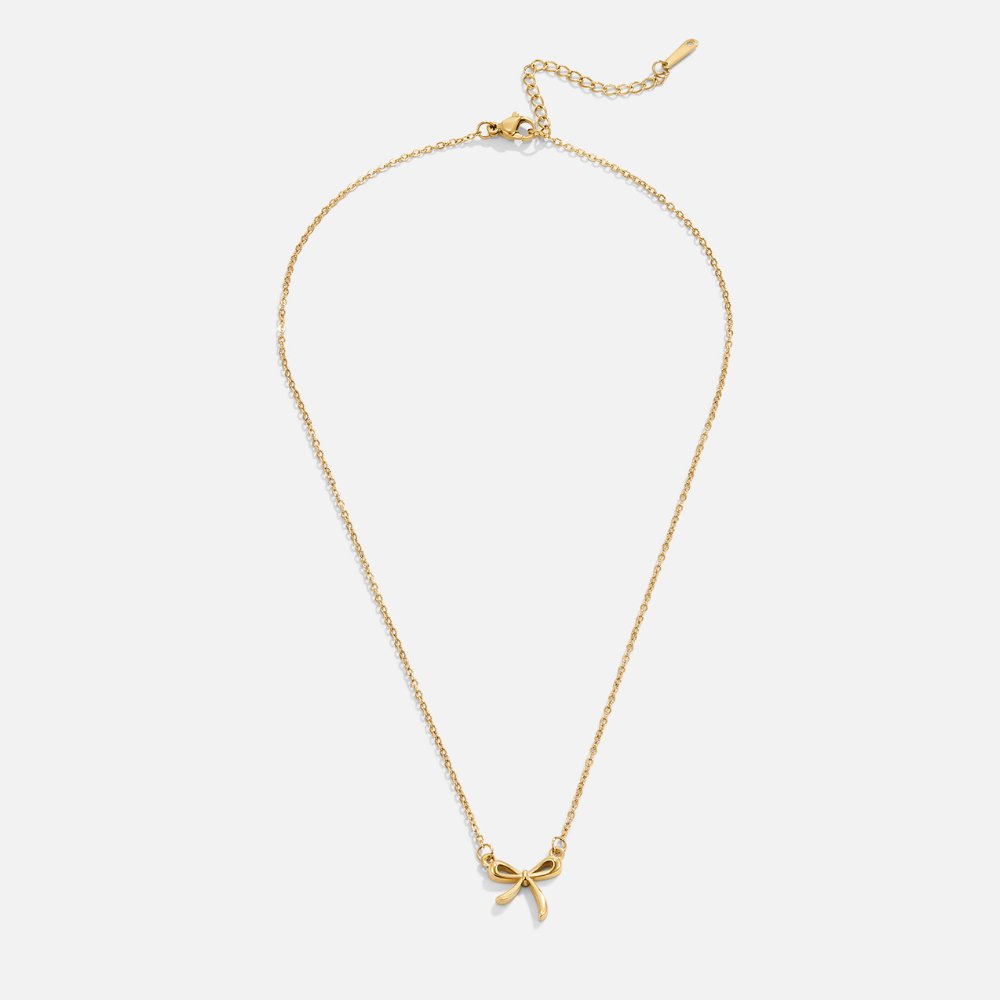 Collier avec pendentif v tvare mašle