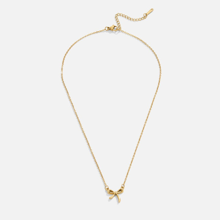 Collier avec pendentif v tvare mašle