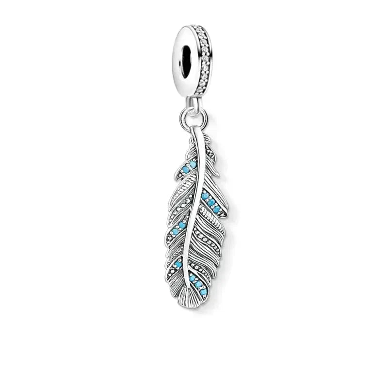 Charm Oiseau en argent - Maison Perle