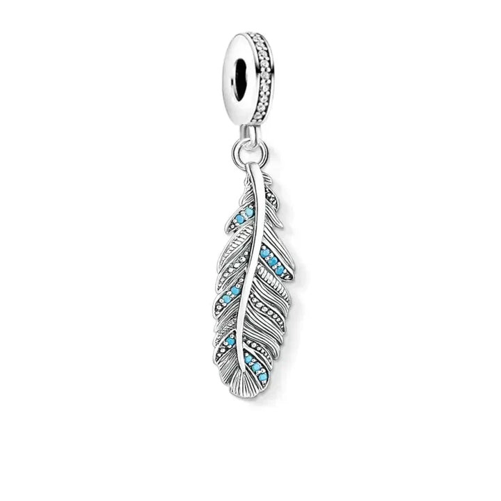 Charm Oiseau en argent - Maison Perle