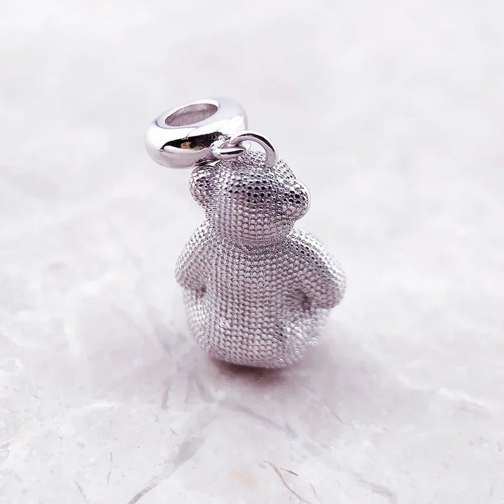 Charm Singe en argent - Maison Perle