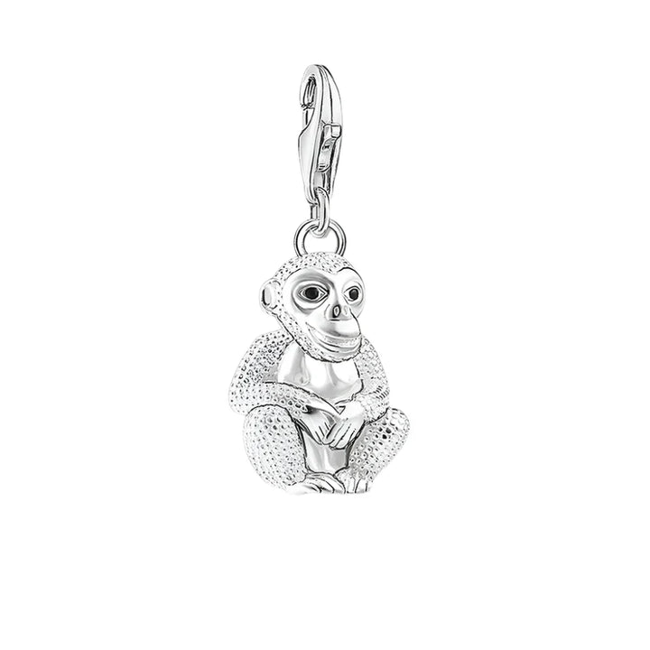 Charm Singe en argent - Maison Perle