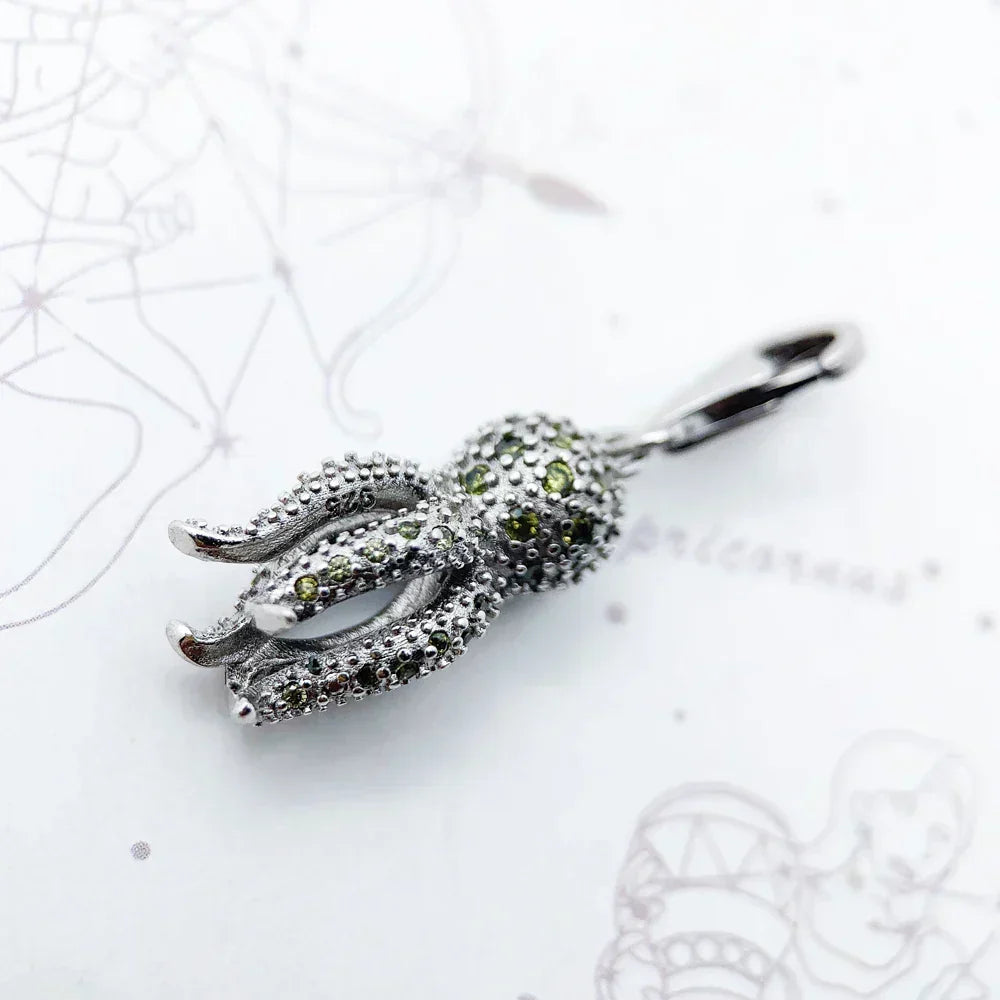 Charm Pieuvre en argent - Maison Perle