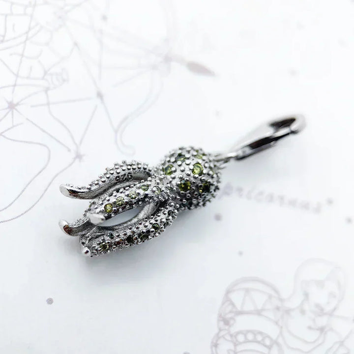 Charm Pieuvre en argent - Maison Perle