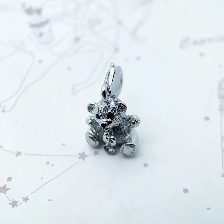 Charm Ourson en Argent – Maison Perle