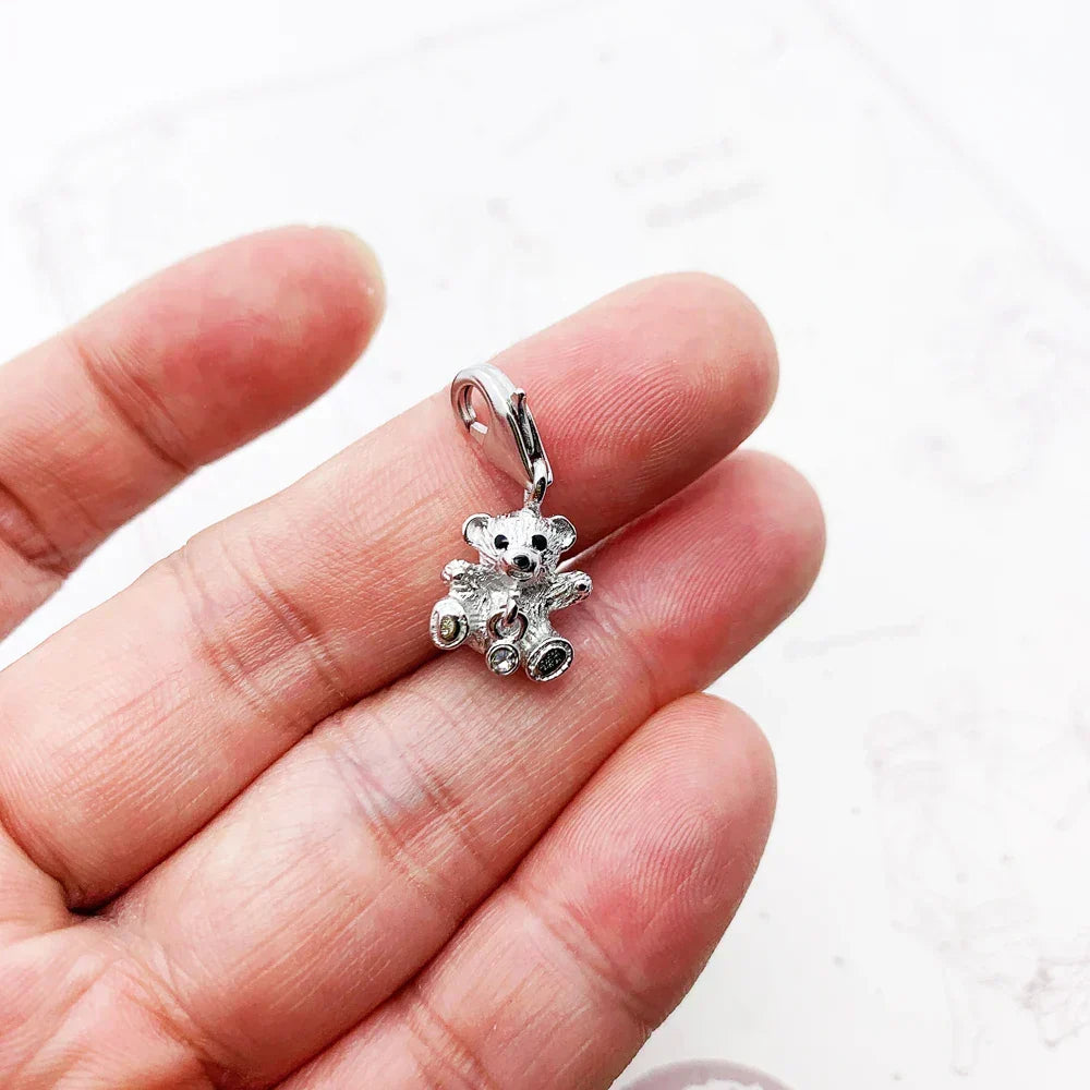 Charm Ourson en Argent – Maison Perle