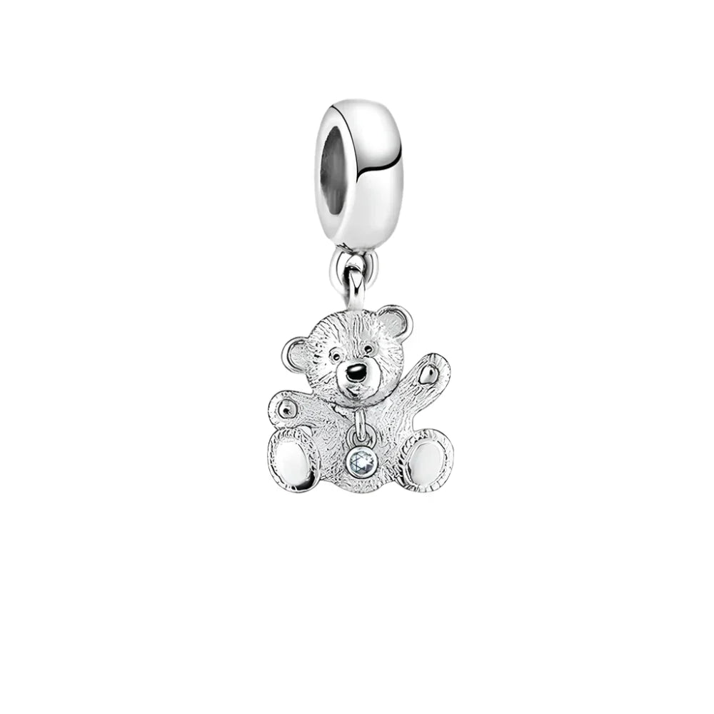 Charm Ourson en Argent – Maison Perle