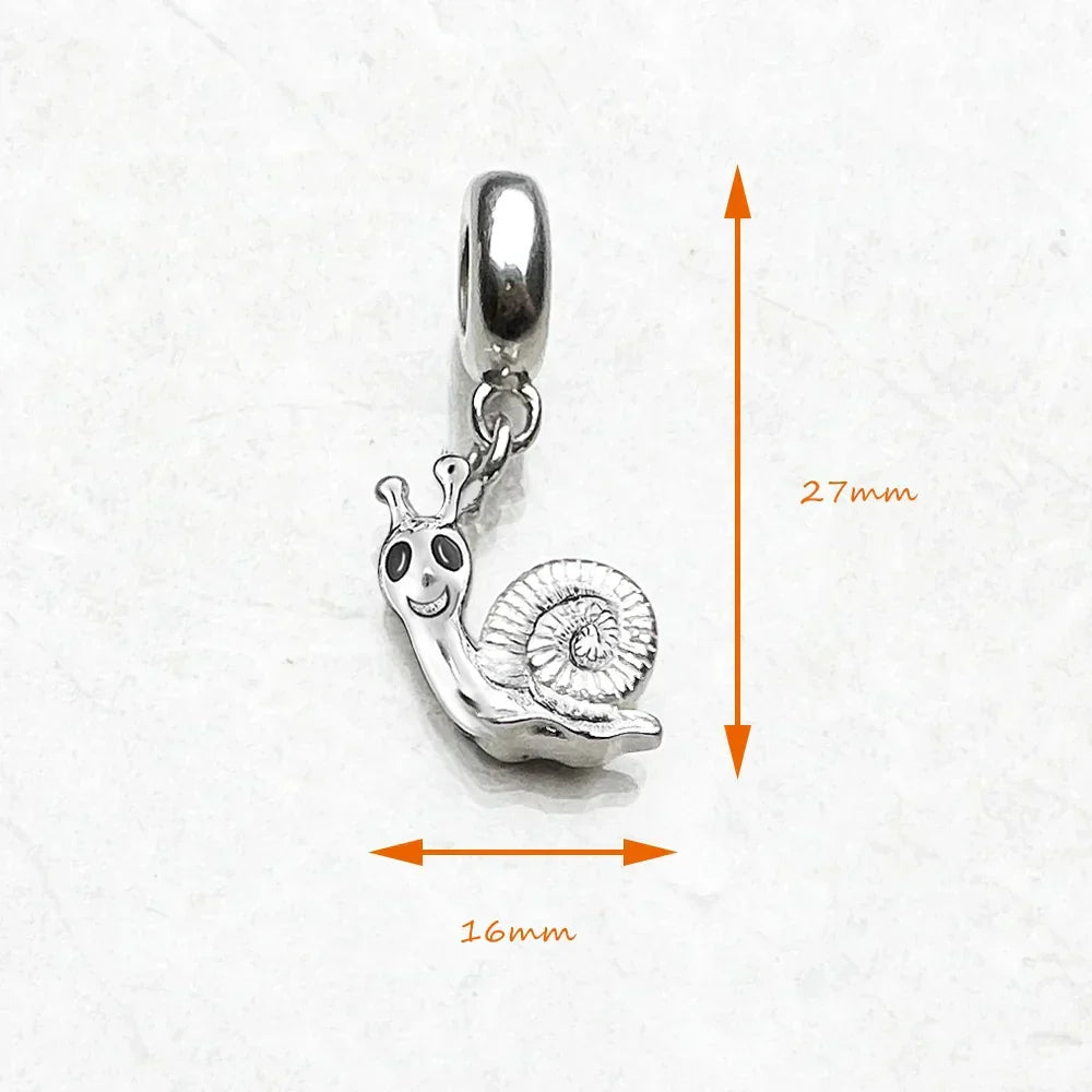 Charm pendant Escargot - Maison Perle