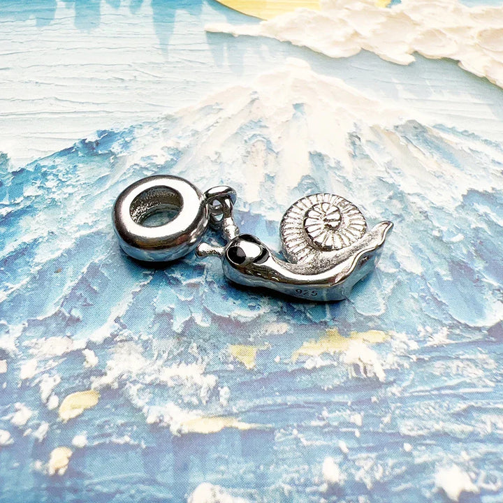 Charm pendant Escargot - Maison Perle
