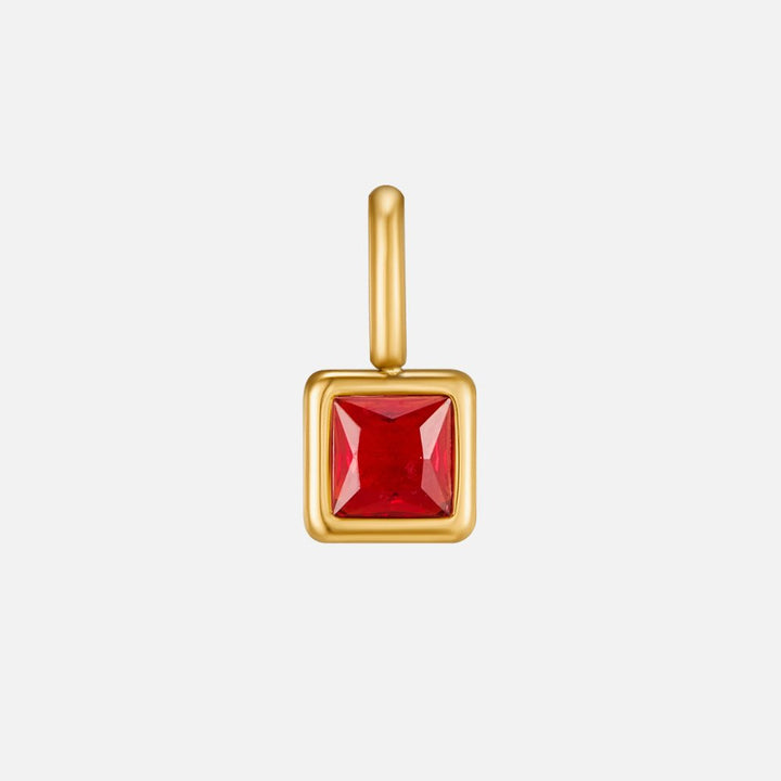 Štvorcový pendentif s narodeninovým pierreom