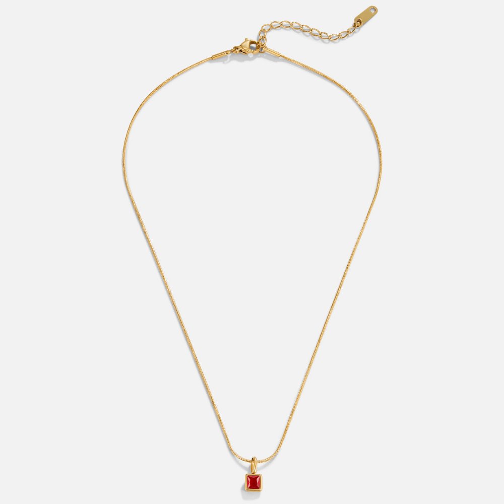 Štvorcový pendentif s narodeninovým pierreom