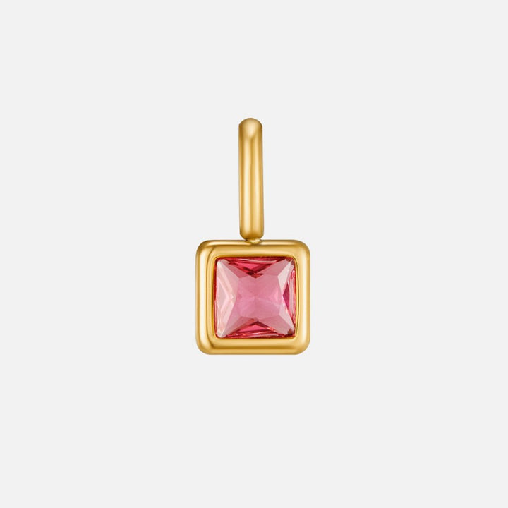 Štvorcový pendentif s narodeninovým pierreom