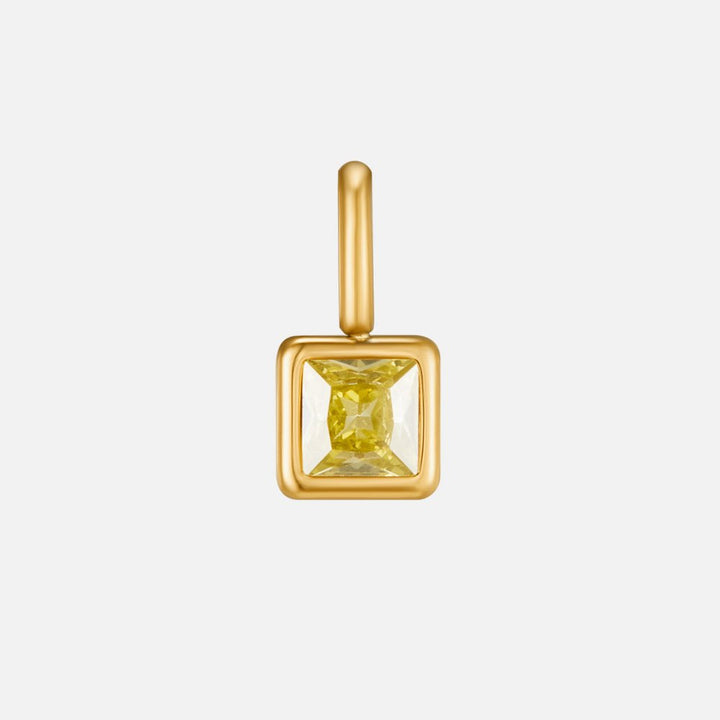 Štvorcový pendentif s narodeninovým pierreom
