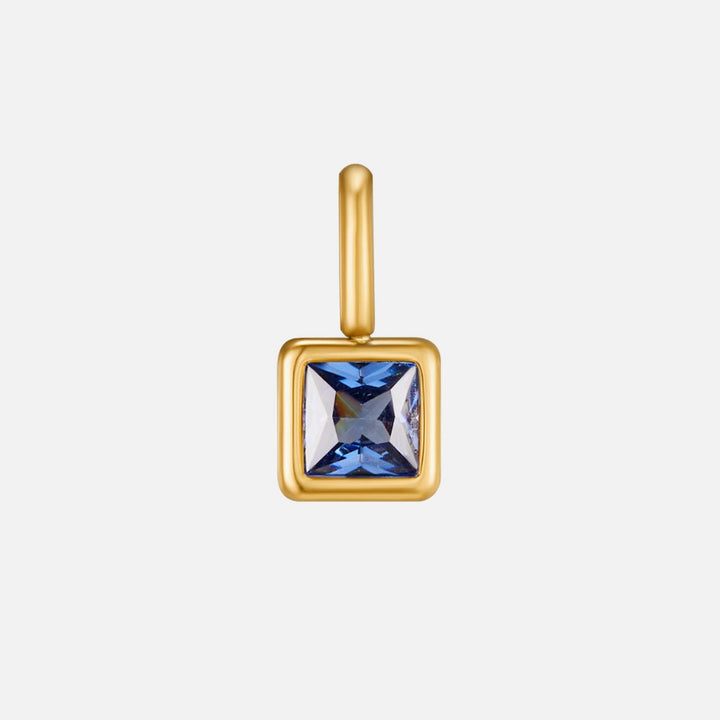 Štvorcový pendentif s narodeninovým pierreom
