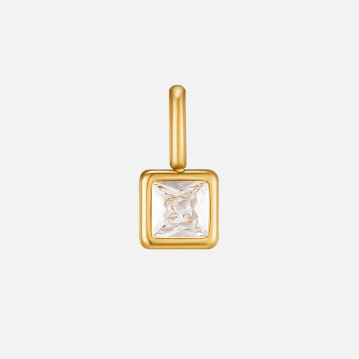 Štvorcový pendentif s narodeninovým pierreom