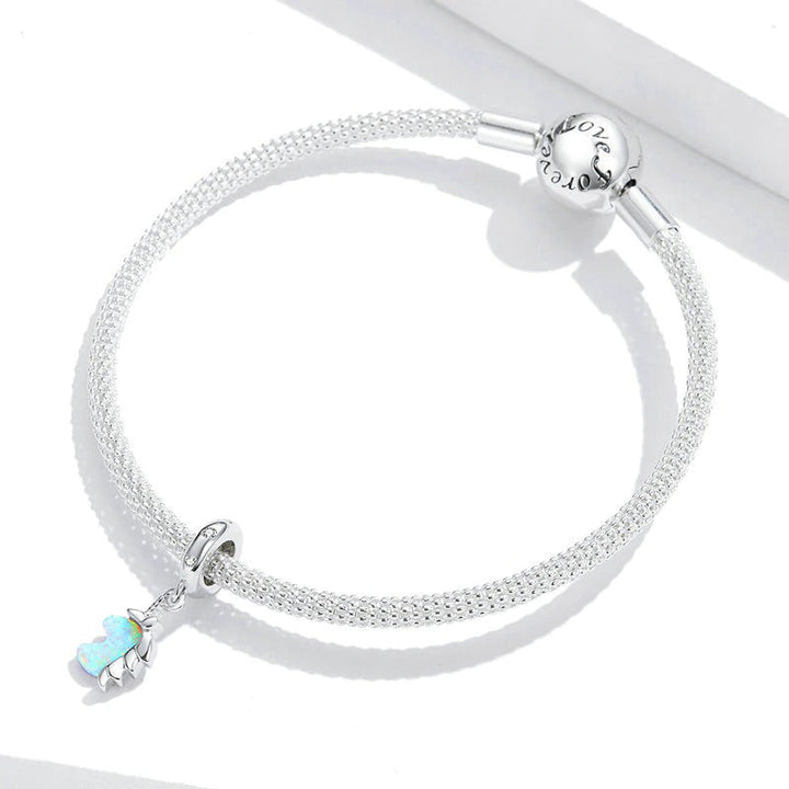 Charm Licorne en argent - Maison Perle