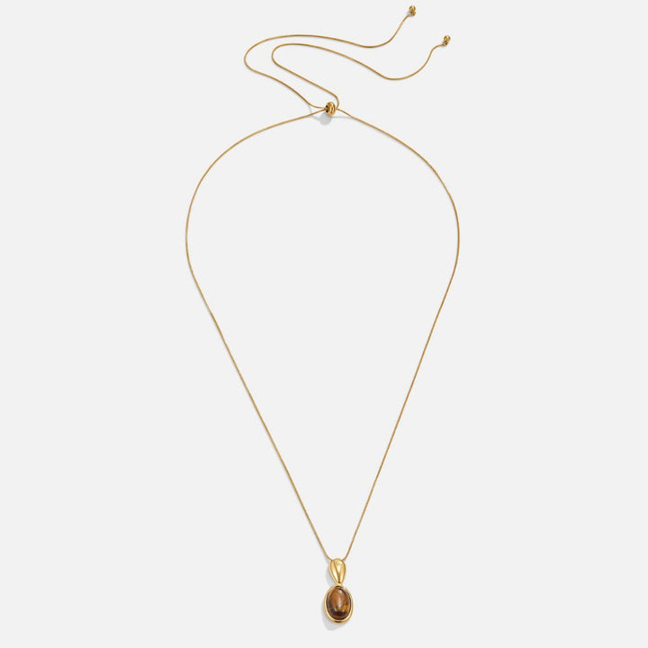 Collier en œil-de-tigre