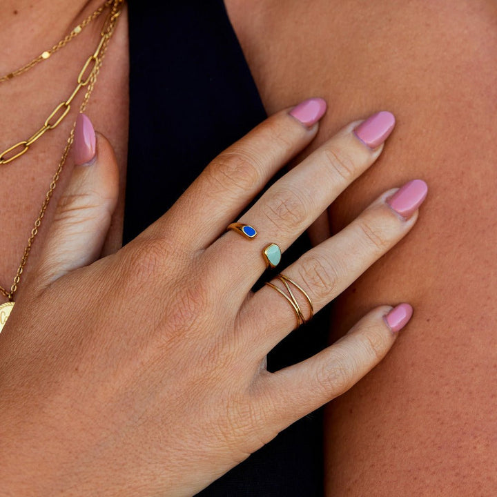 Bague turquoise Sahara