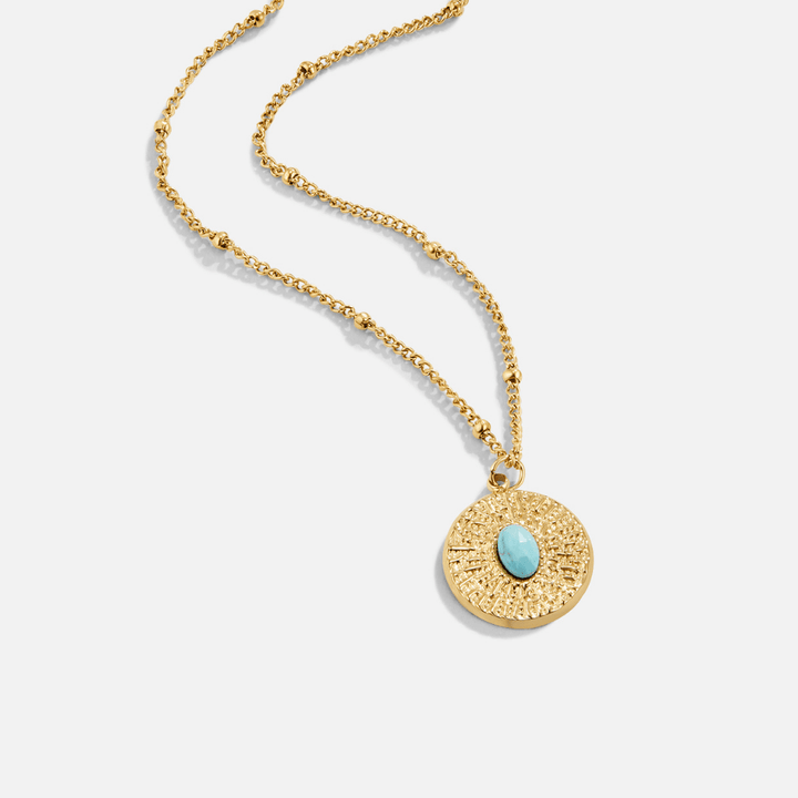 Collier s tyrkysovým kamenom