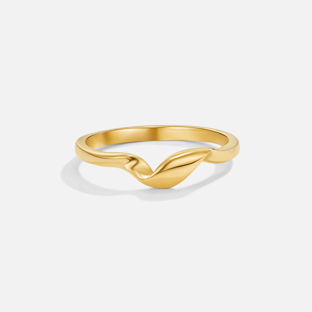 Bague dorée Athena