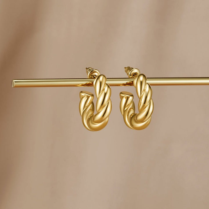 Boucles d’oreilles torsadées Felicity