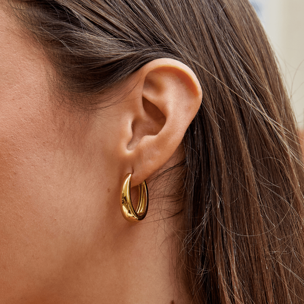 Boucles d’oreilles dorées Valentina