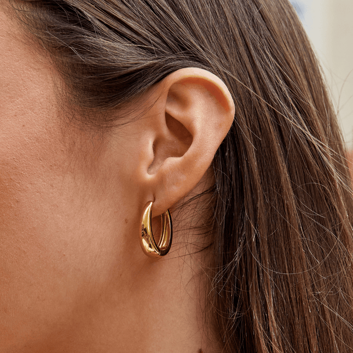 Boucles d’oreilles dorées Valentina