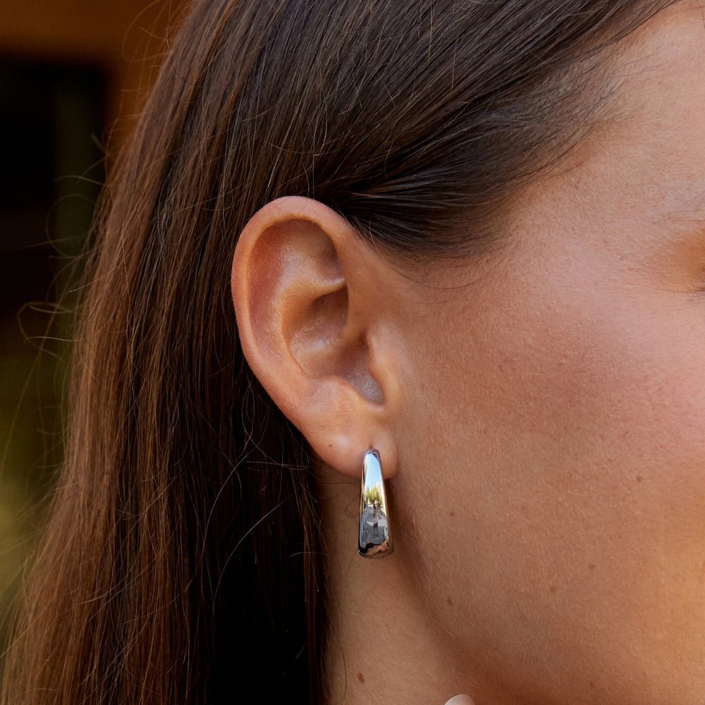 Boucles d’oreilles argentées Valentina à billes