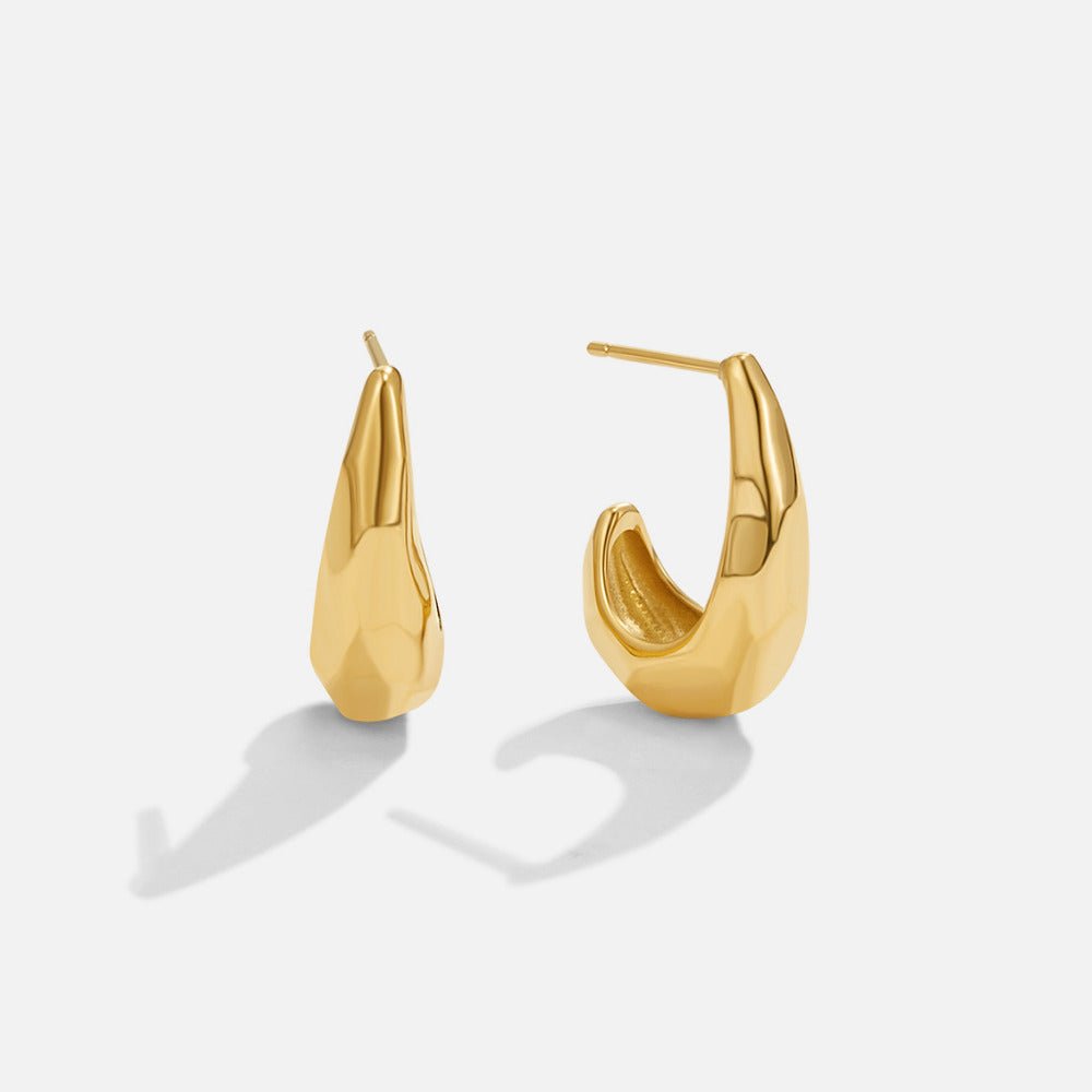 Boucles d’oreilles dorées Dôme du Danube