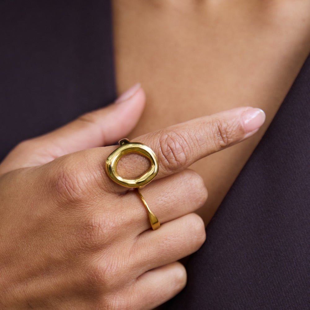Bague Vina fondu or
