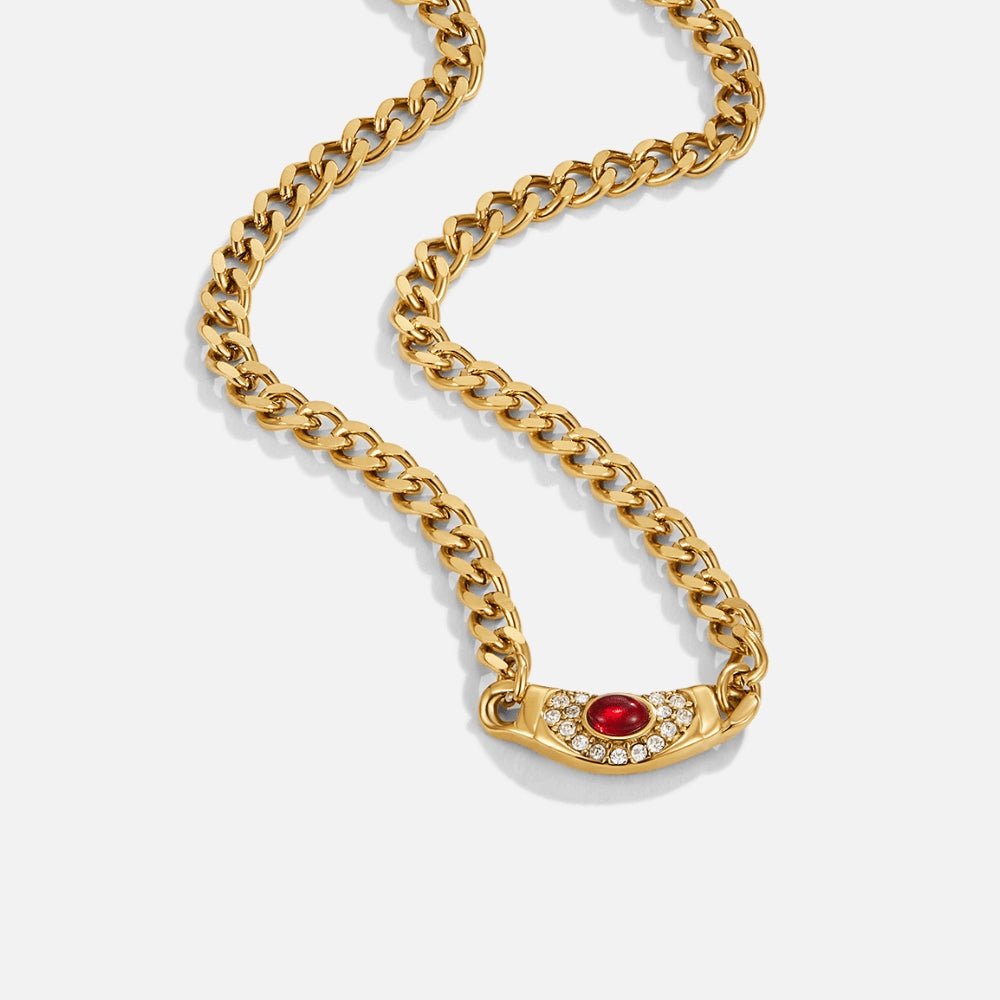 Vintage Cleopatra Collier doré