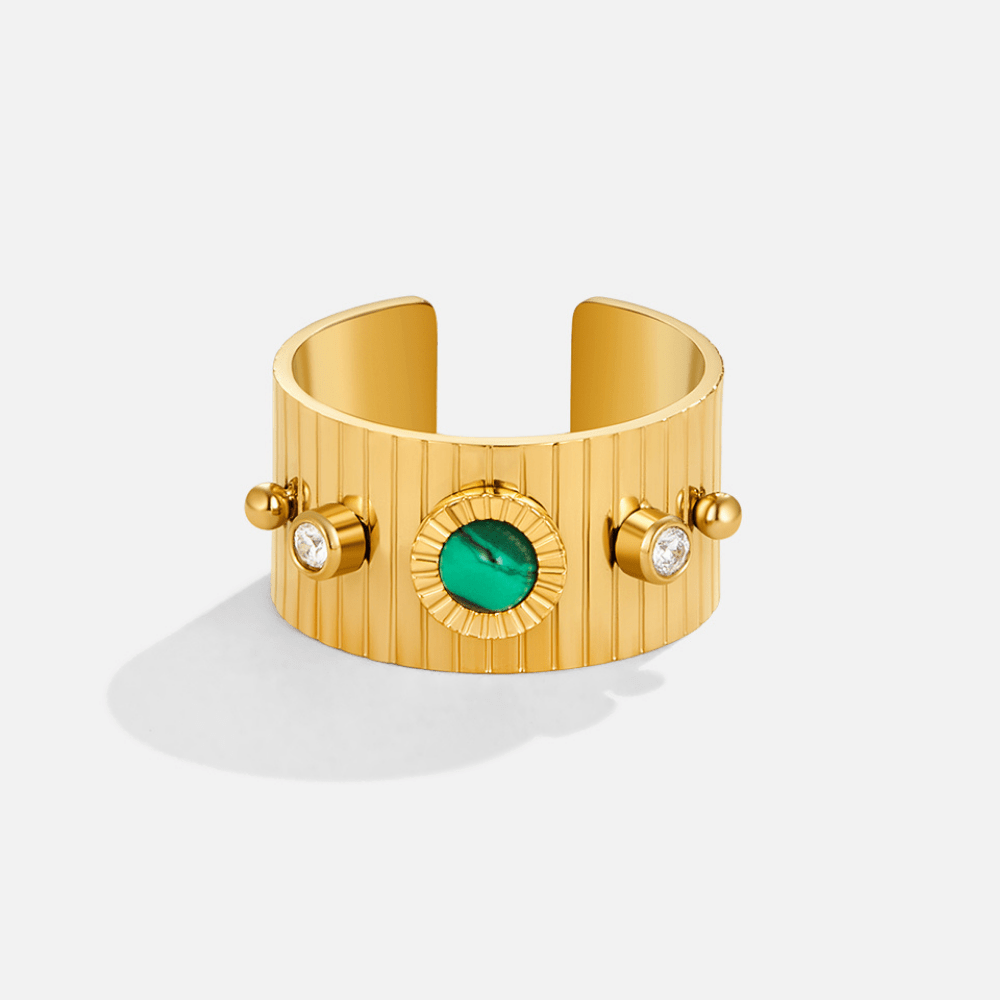Bague vintage dorée Dakota
