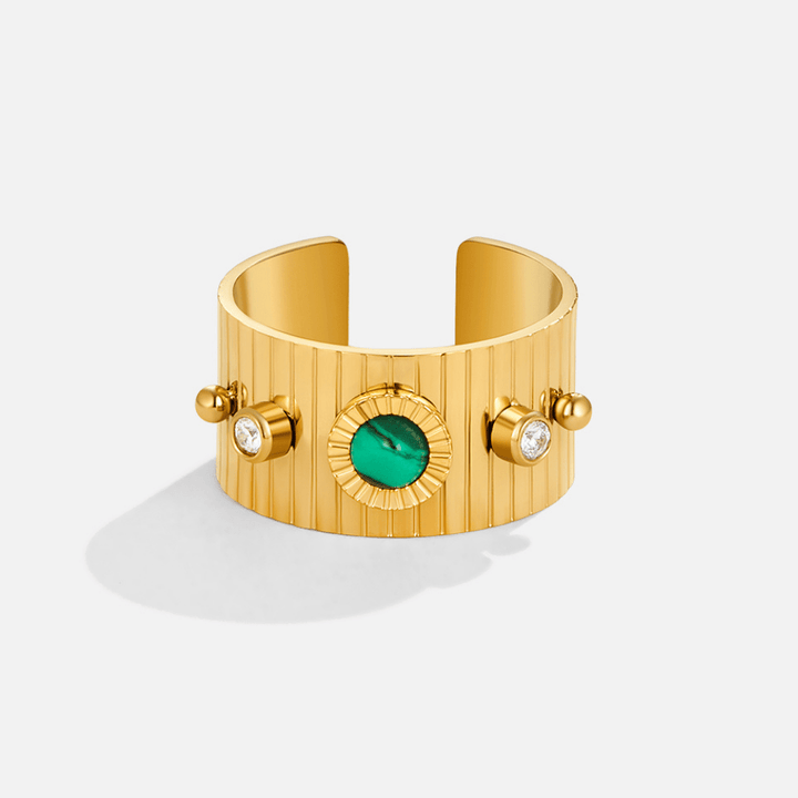 Bague vintage dorée Dakota