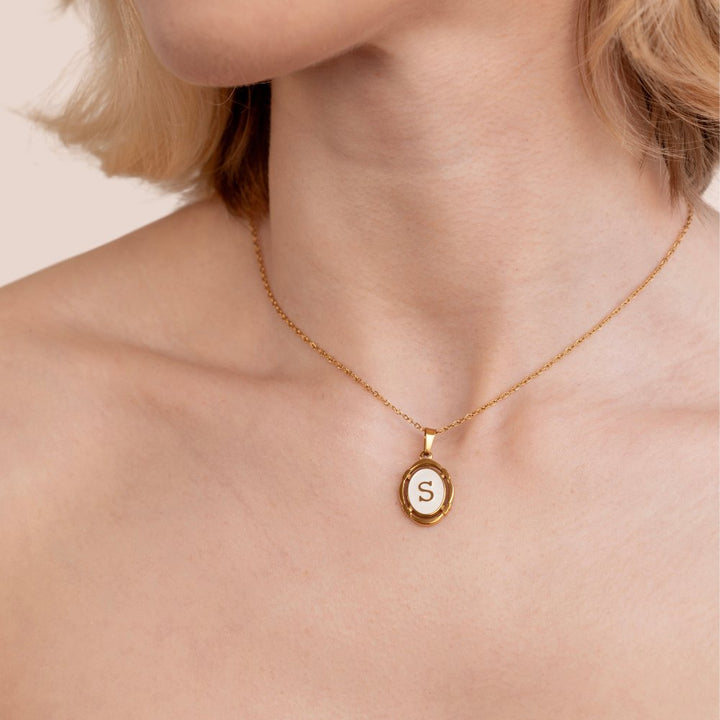 Vintage Doré pendentif s menom