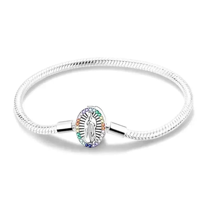Bracelet avec Charm Vierge Marie