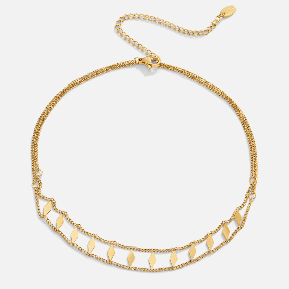 Collier doré Zara